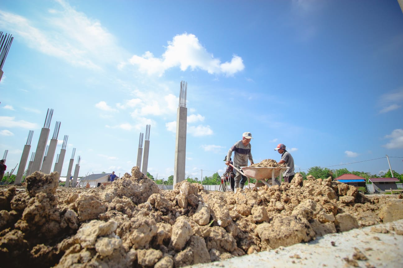 Progres Blok A (Asrama)